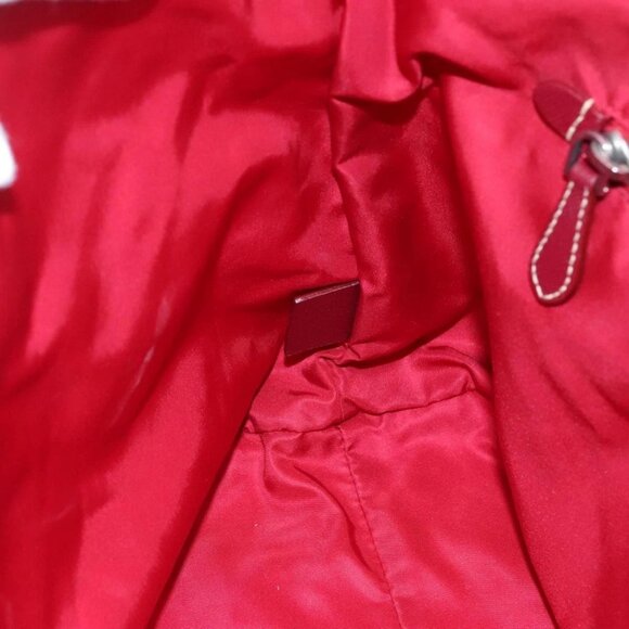 PRADA Tote Bag Nylon Pink Silver Auth 111353 - Picture 14 of 16